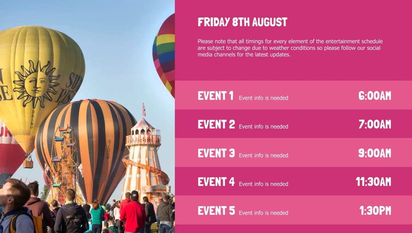 Bristol International Balloon Fiesta screenshot 3